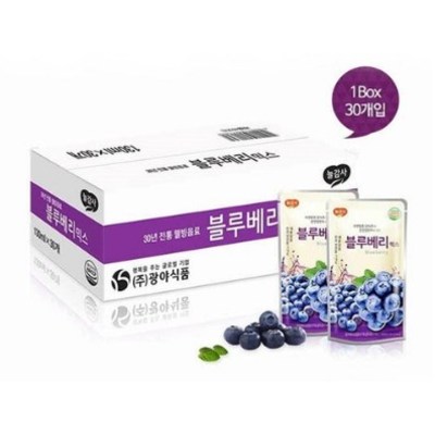 사랑주는쇼핑몰 광야식품 블루베리 감식초믹스 130ml x 30포 [무료배송] 18,000원