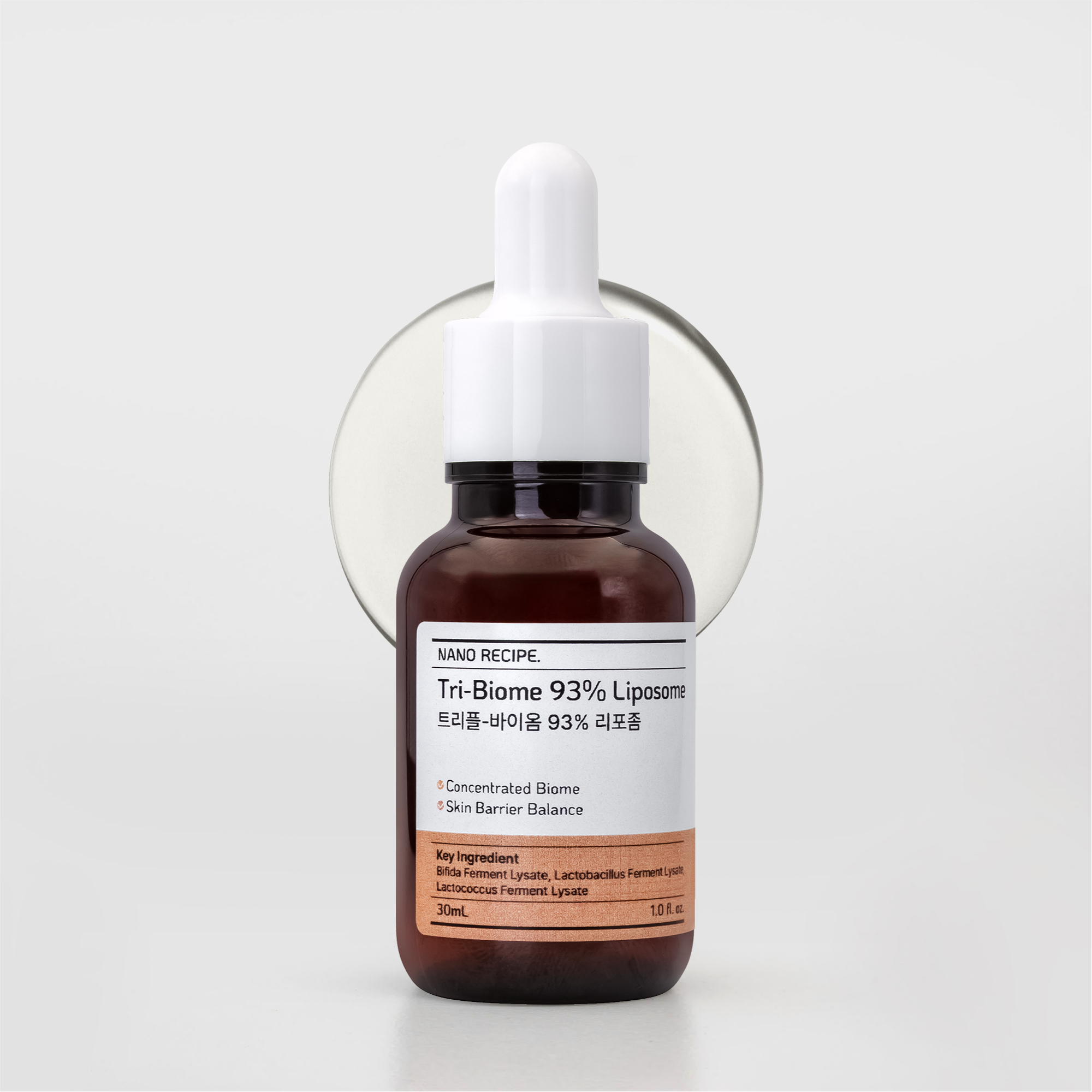 나노레시피 트리플-바이옴 93% 리포좀 바르는 유산균 원액, 1개, 30ml 23,300원