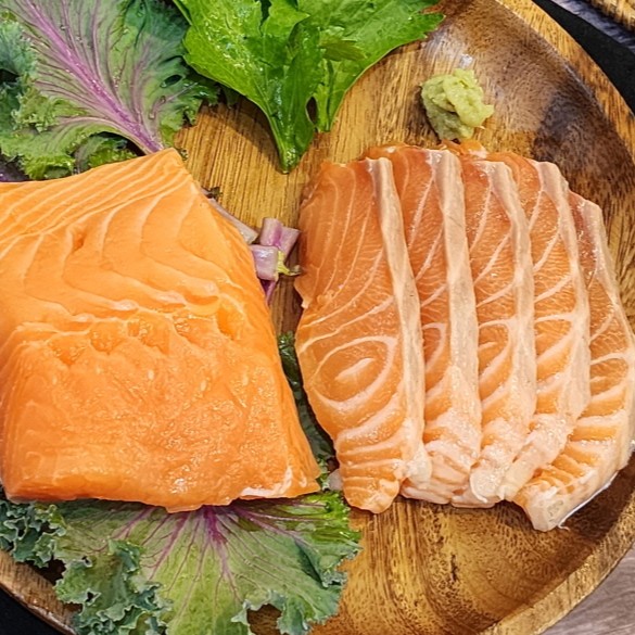 연어의 황제, 노르웨이 명품 슈페리어등급 생연어 몸,뱃살, 1박스, 1kg 88,000원