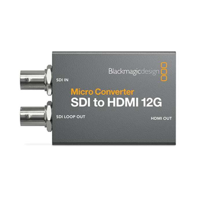 BlackmagicDesign Micro Converter SDI to HDMI 12G / 블랙매직디자인 마이크로컨버터 277,800원