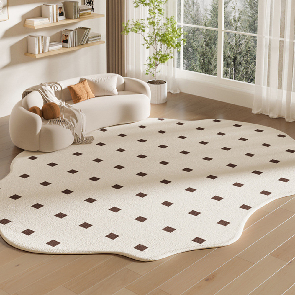 알럽홈 사각 플라워 패턴 불규칙 러그 L261-0061FR 51,900원