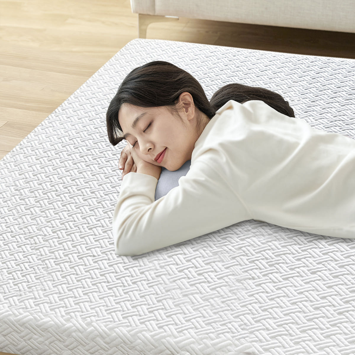 슬립플레이스 4단 접이식 방수 메모리폼 토퍼 매트리스 247,000원