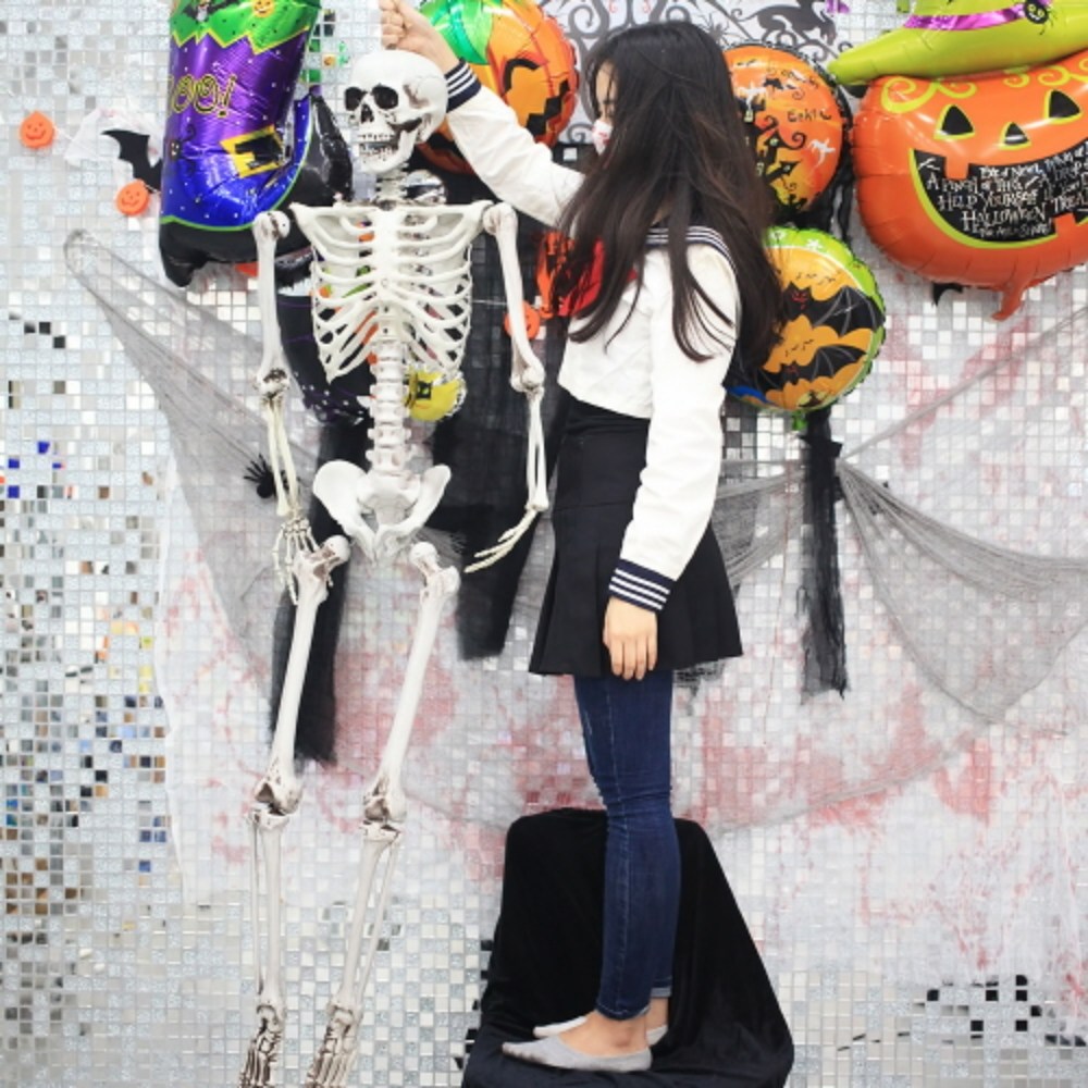 23 할로윈 인테리어 데코, 57_초대형 전신 리얼해골모형 (170cm), 1개 59,000원
