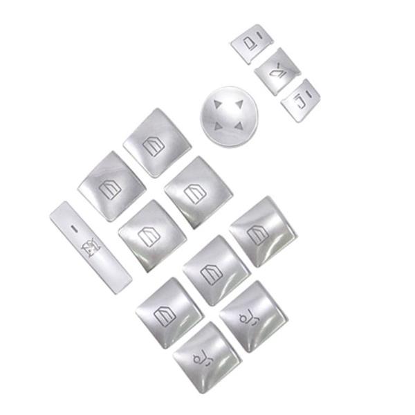 [모터스파이] 벤츠 호환 A B C E CLA CLS 클래스 윈도우스위치 버튼 순정형 은색 커버몰딩 33,000원