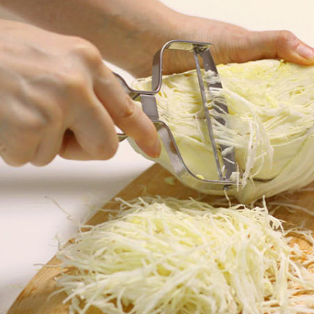 무핑 가는 양배추 채칼 오이 애호박 양파 채썰기 과일 사과 키위 껍질 깎기 와이드 스테인리스 7,410원