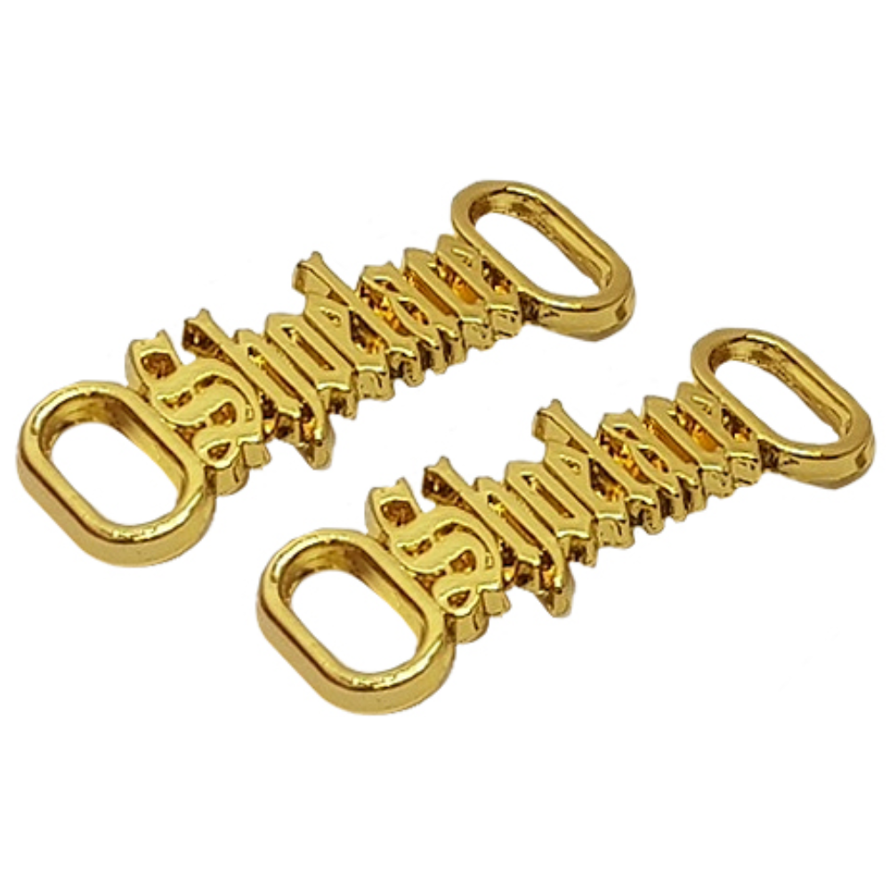 유니슈레이스 신발 운동화 듀브레 조던 포스 덩크 쇠탭 버클 홀더, 1세트, 슈레이스 골드 3,900원