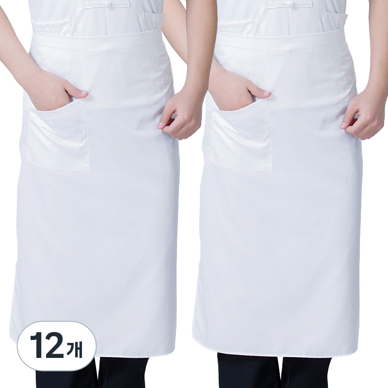 쉐프 솔리드 롱타입 허리랩 앞치마 47,100원