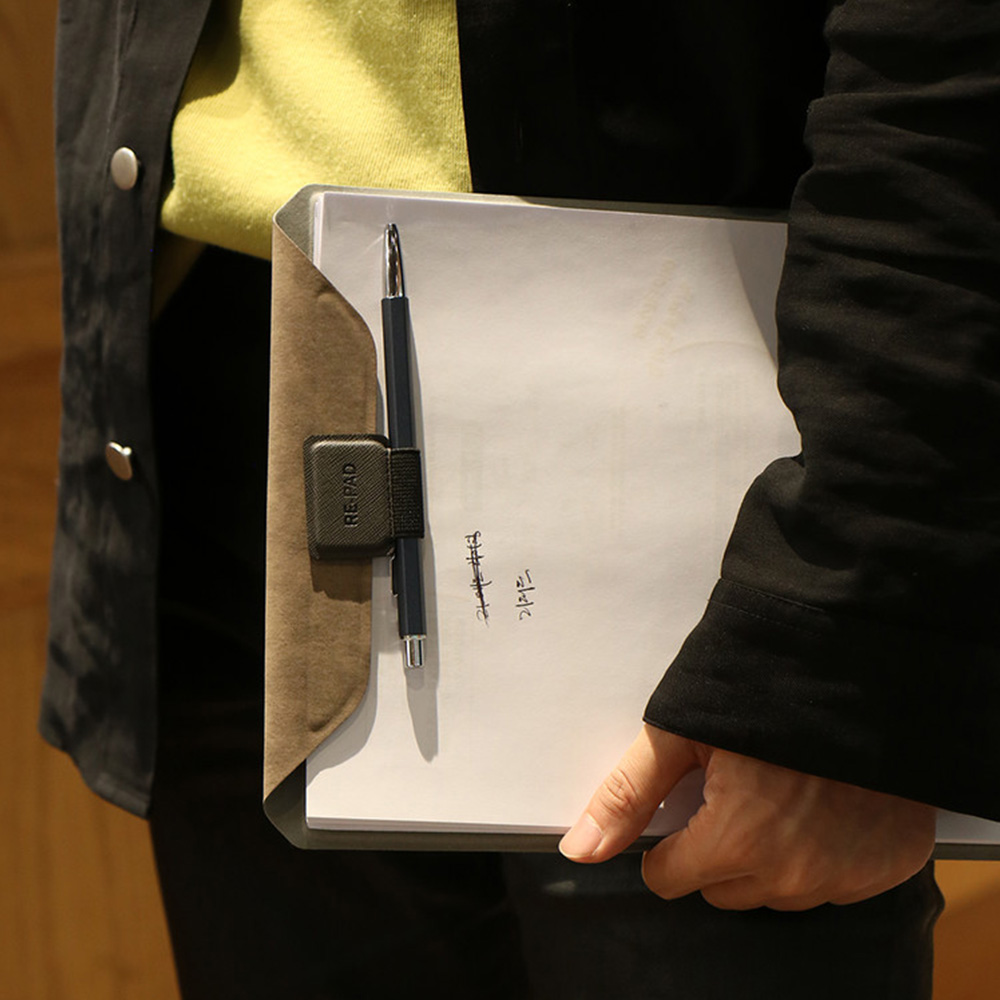 리패드 A4 클립 보드판 인조 가죽 이면지 자석 마그넷 문서 화일 파일 서류 받침 리패드 18,580원