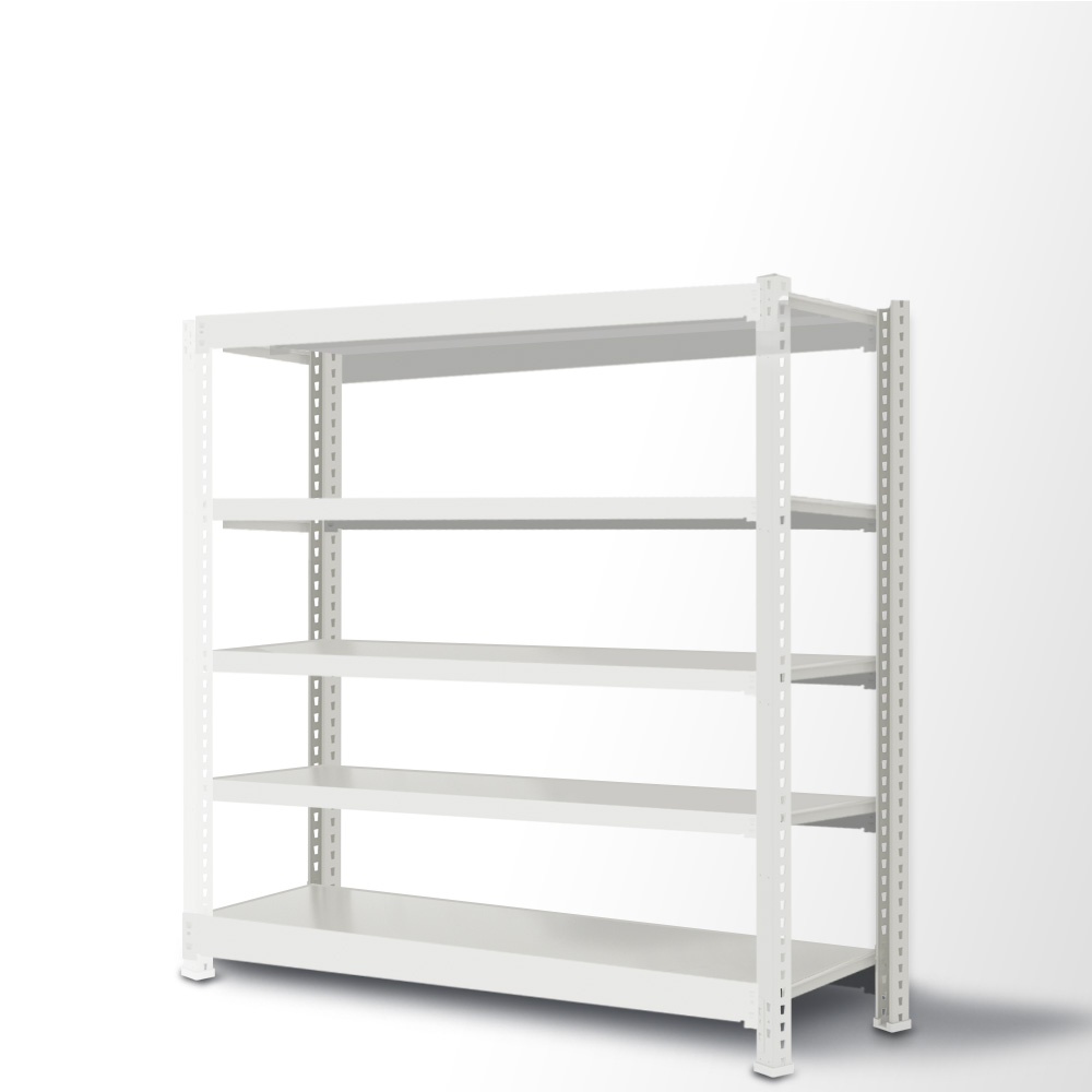스피드랙 풀메탈선반 고하중 200kg 철제랙 철판선반 MAX200 2단 3단 4단 5단 6단 7단, 5단, 화이트 268,100원