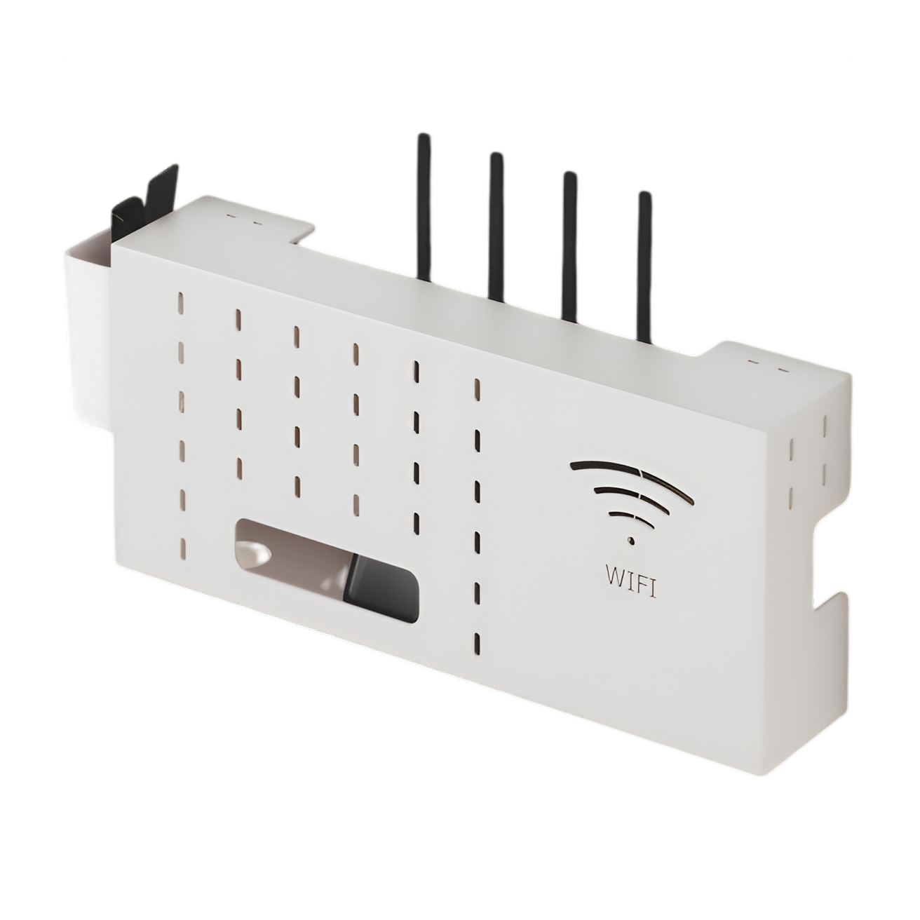 솔브릭 무타공 벽콘센트가리개 멀티탭 셋톱박스 정리함 23,900원