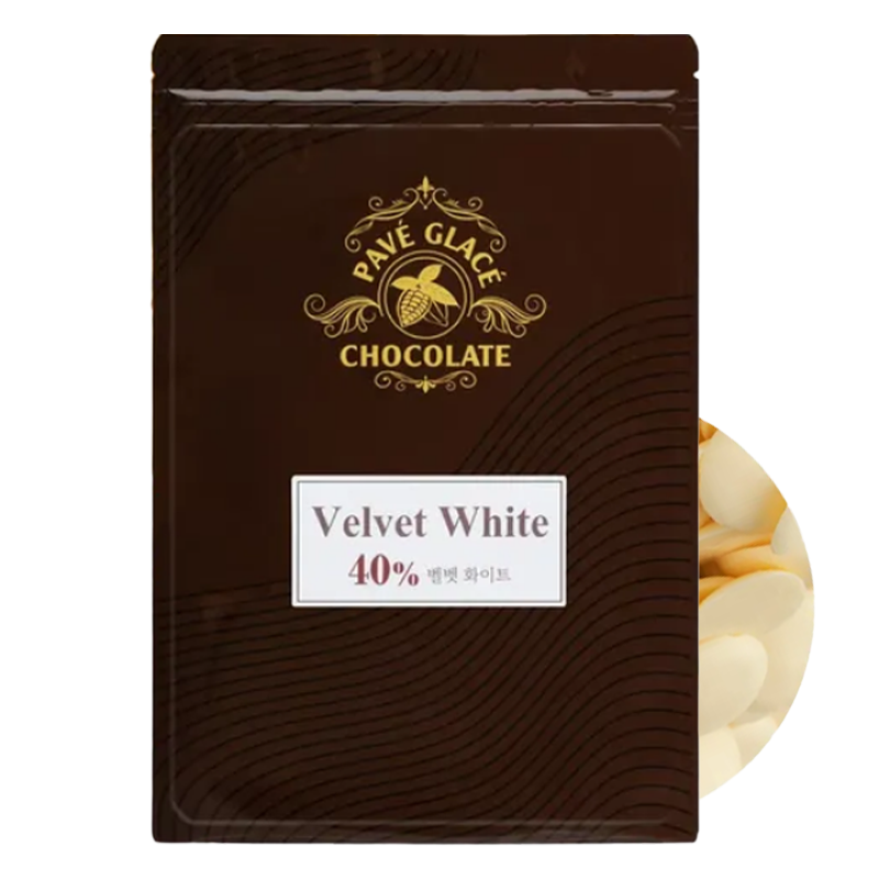 파베글라스 화이트 커버춰 리얼 초콜릿 40%, 400g, 1개 12,800원