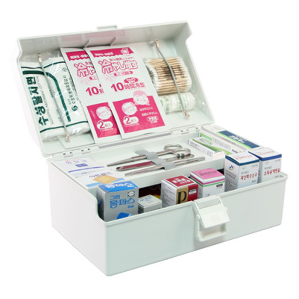 일진약품 SP-3호 구급함 구급 상자 풀세트 상비 미니 응급 키트 용품 18종 구조 응급 36,910원