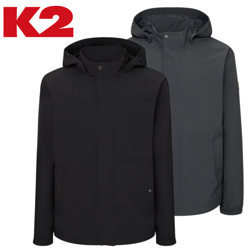 백화점발송 K2 남성용 바람막이 아웃도어  간절기 후드 탈부착형 캠핑 일상 런닝 야외활동 등산 산악 모임 베이직한디자인 데일리룩 259,900원