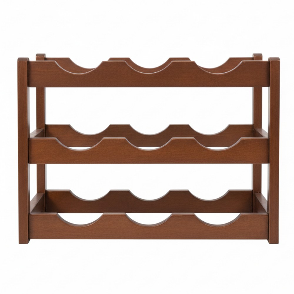 투윅스 우드 와인 거치대 진열장 와인렉 술병 보관대 거치형 진열대, 1개, 갈색 대나무 23,800원