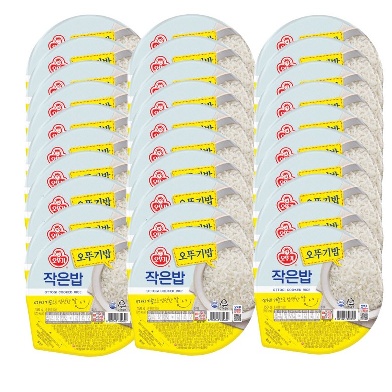 오뚜기 맛있는 작은밥 150g 30개 39,300원