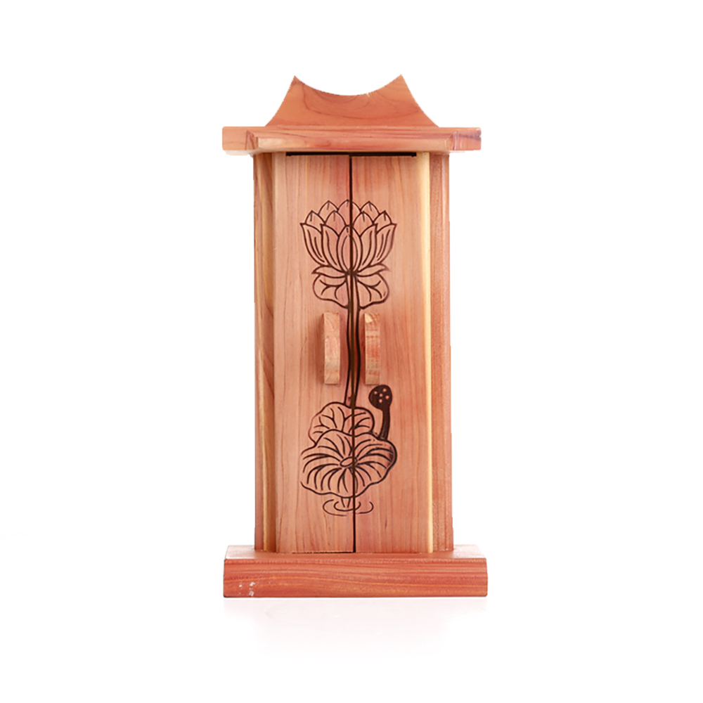 기와형태 향나무 연꽃무늬 지방틀 위패 (양문형), 1개 20,900원