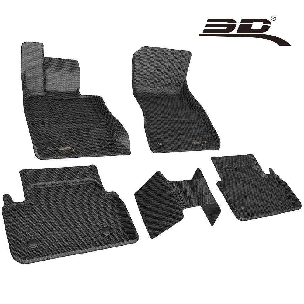 BMW 5시리즈 카매트 3D 카구 TPE 매트 - G60 가솔린/디젤 (23년-현재) 281,200원