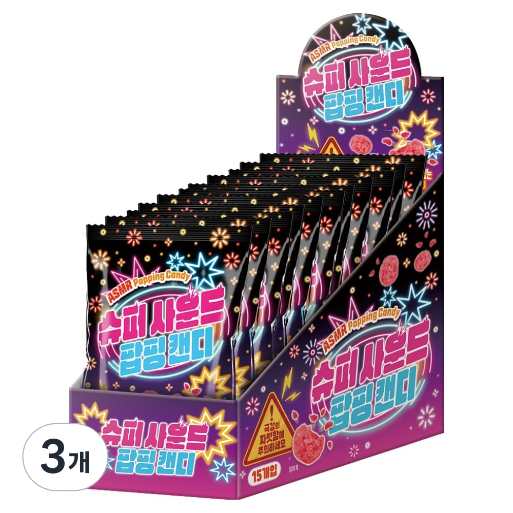 슈퍼사운드 팝핑캔디 15p 31,800원