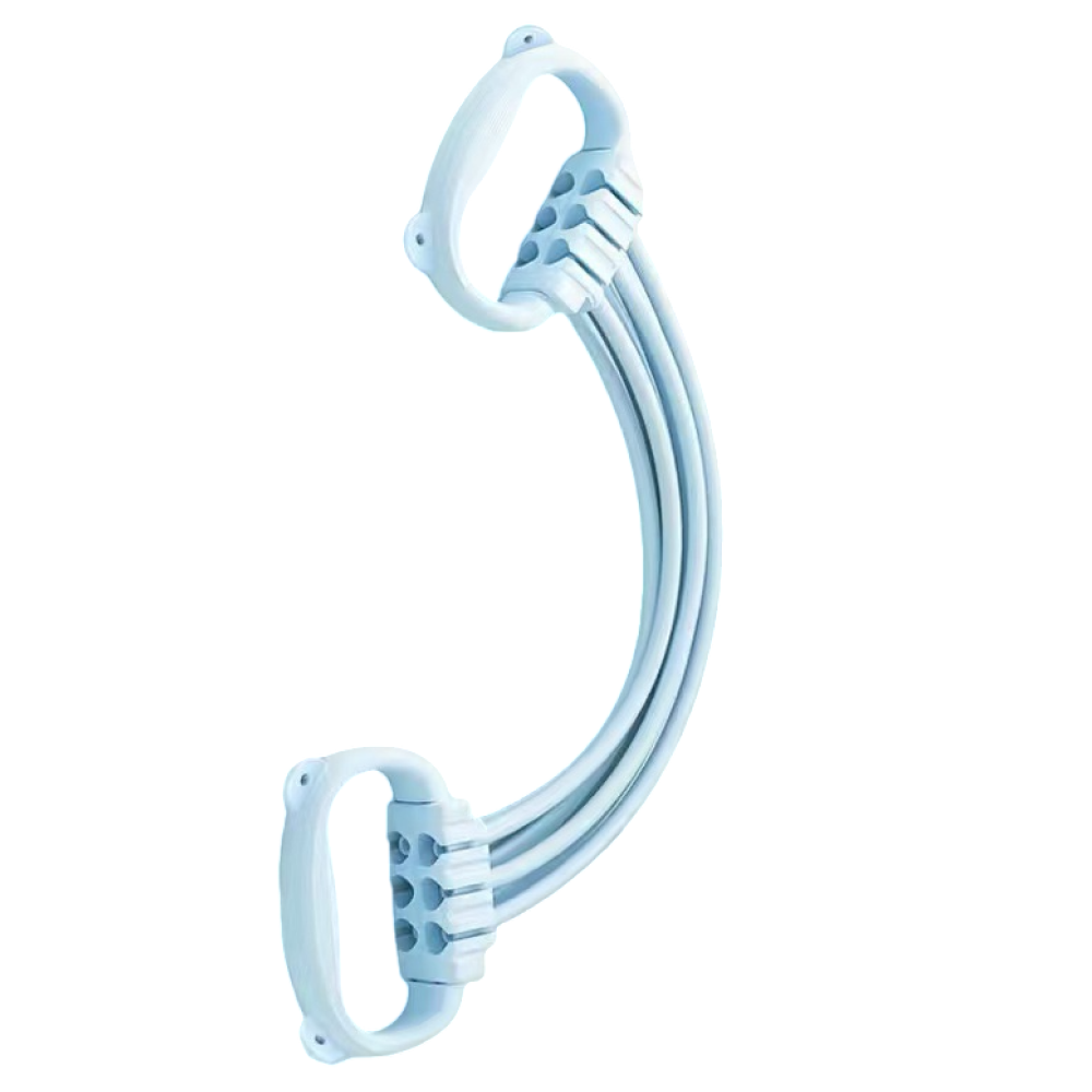 뽀빠이형 6단 요가 스트레칭 강도조절 근력운동 탄력밴드, 블루, 1개 8,500원