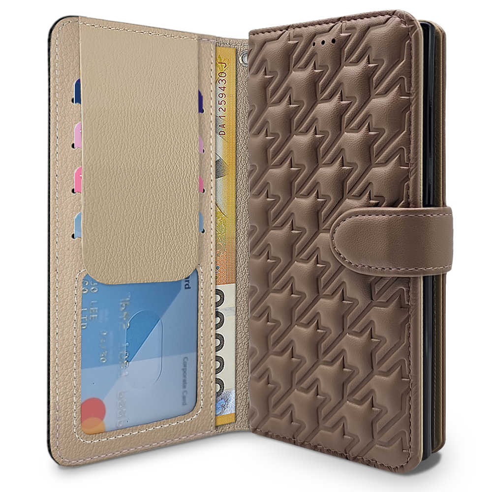 아리움스타 메이폴 퀼팅 가죽 지갑 카드 다이어리 핸드폰 케이스 29,500원