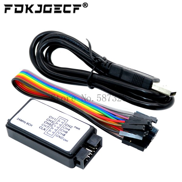 USB 로직 분석기 ARM FPGA 24M 8CH 용 채널 메터/초 디버거 15,200원