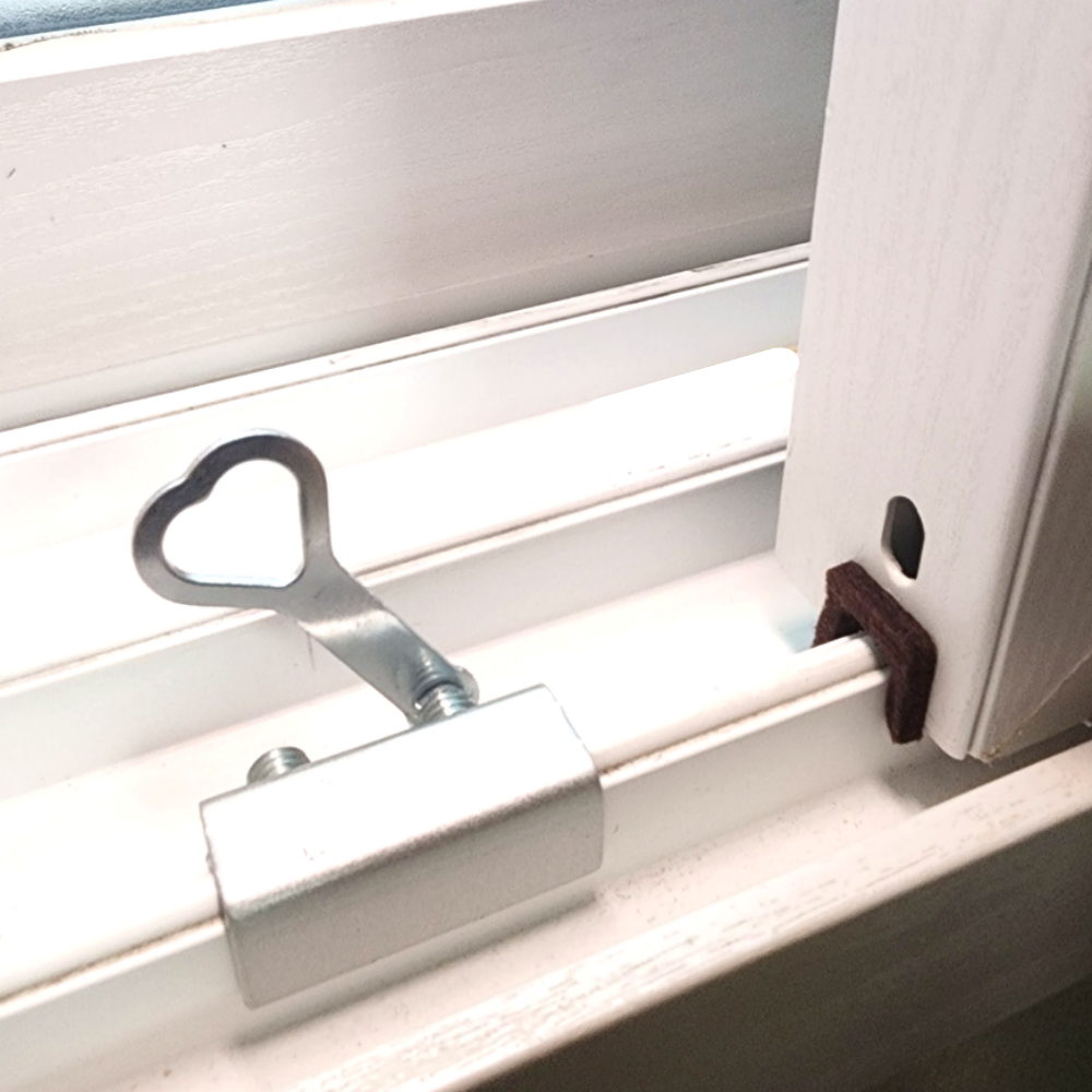 티모아리스 안전파더 이중고정 창문 안전장금장치 4개, 1세트, 은색 10,800원