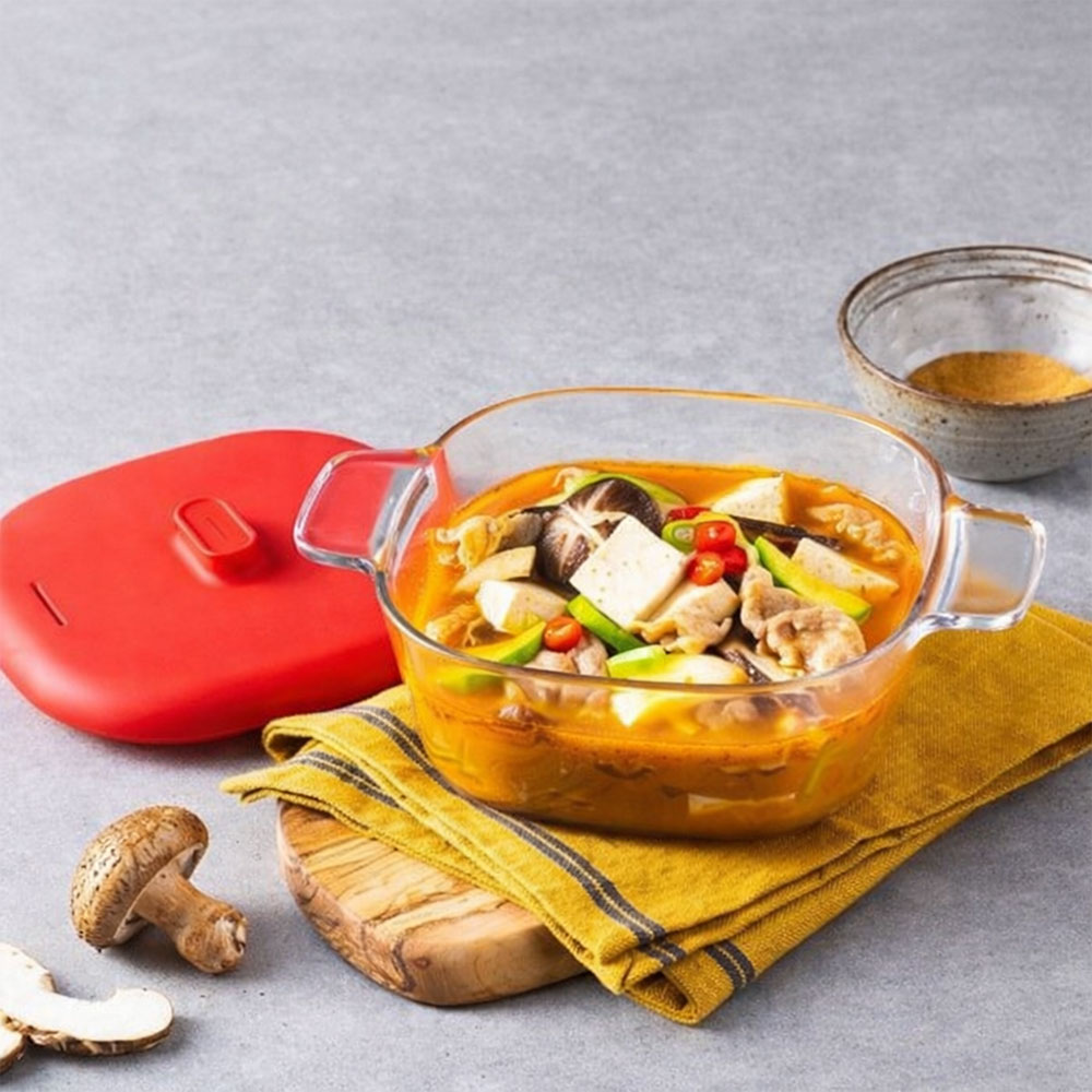 글라스락 전자레인지용 간편 쿡 용기 1.25L 10,860원