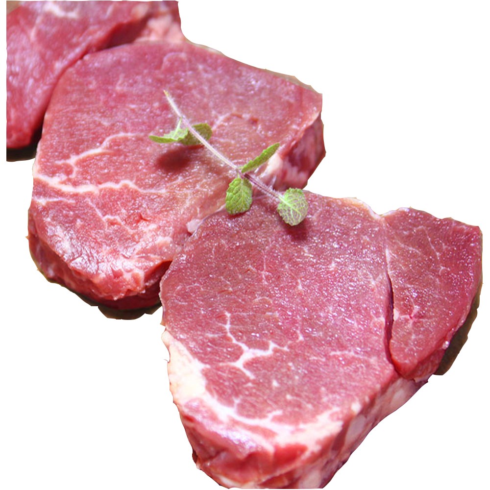 (대용량)소안심(스테이크용)1kg 호주산/뉴질랜드산 선택 목초 소고기 2.5cm /스테이크/이유식/다이어트/, 1개 59,900원