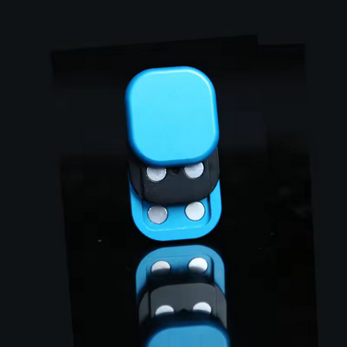 알루미늄 합금 3층 미니 금속 피젯 슬라이더 - 사무실용 불안 완화 금속 책상 장난감, 성인용 EDC 불안 완화 장난감 11,000원