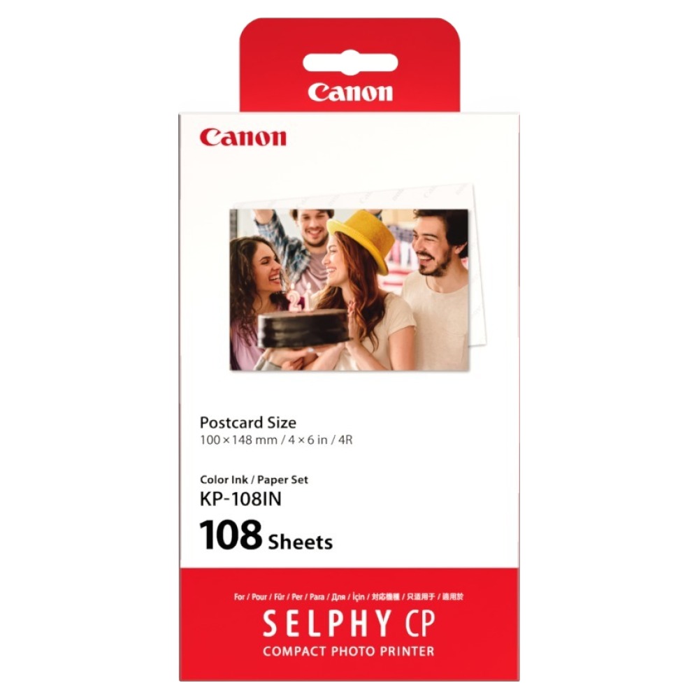 캐논 셀피 인화지 일반용지 108p KP-108IN + 잉크 3p 37,500원