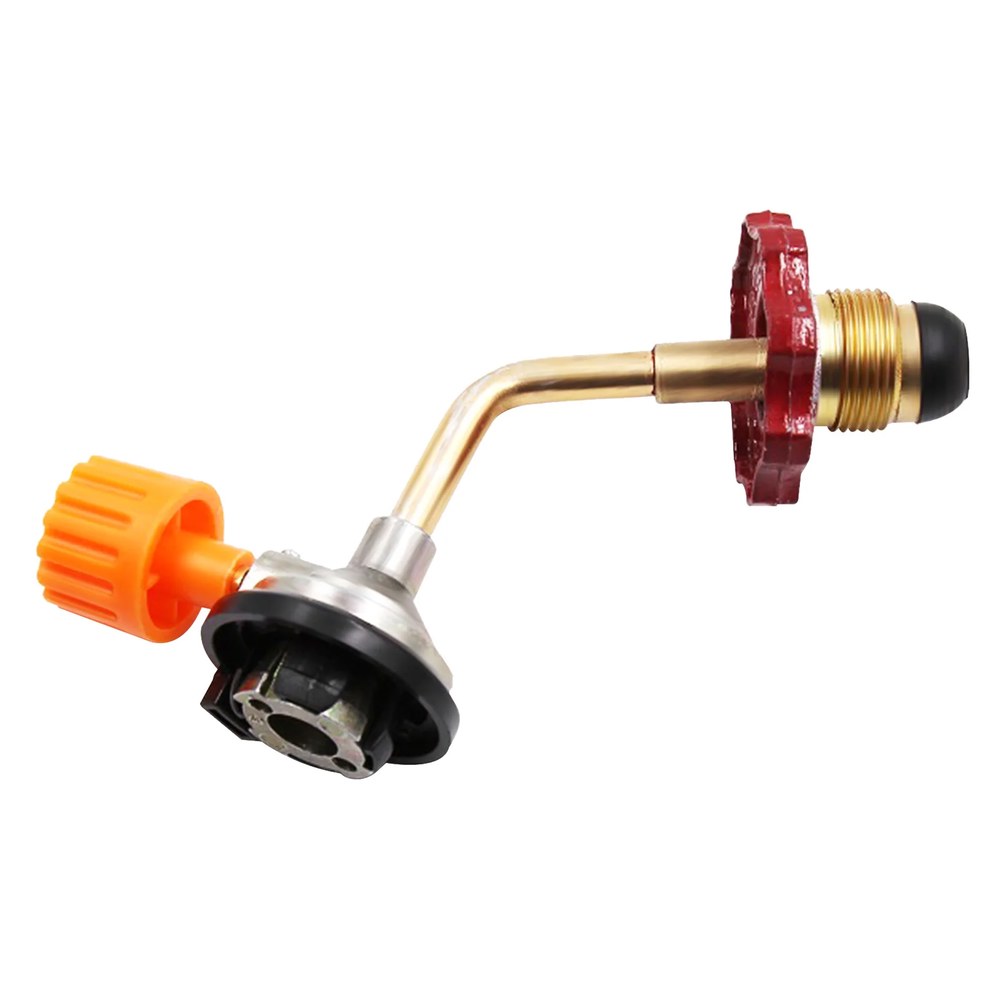 온-오프 제어 밸브가 있는 가스 실린더 충전 가스 어댑터 프로판 연장 호스 야외 캠핑용 구리 프로판 리필 호스 10,300원