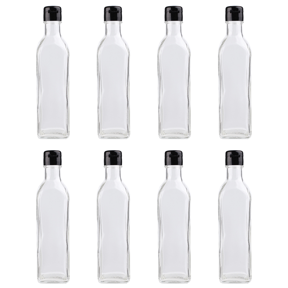 가인글로벌 사각기름병300FN 투명 유리병, 8개, 300ml 15,900원