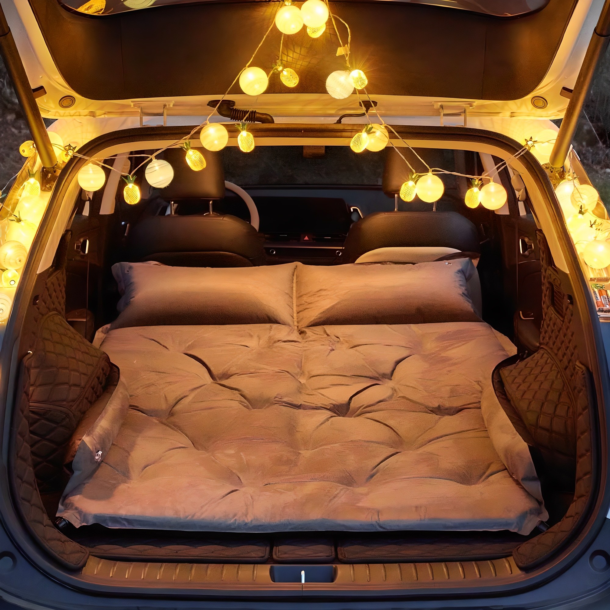 메이튼 레드와일드 차박 자충 에어 매트 + 수납용 가방, 다크그레이 63,500원