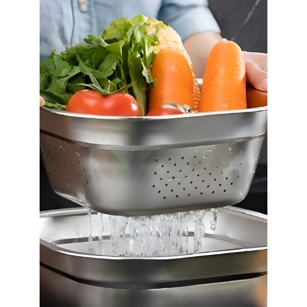 킴키친 나리히라 올스텐 사각 채반 믹싱볼 세트 28,500원