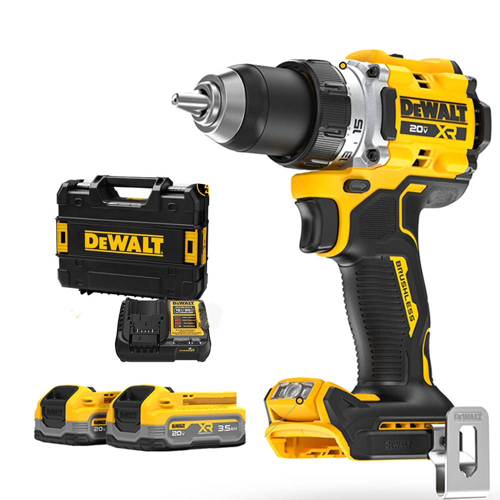 디월트 20V 충전해머드릴 DCD801S2T 3.5Ah 2개세트 전동드릴 582,800원