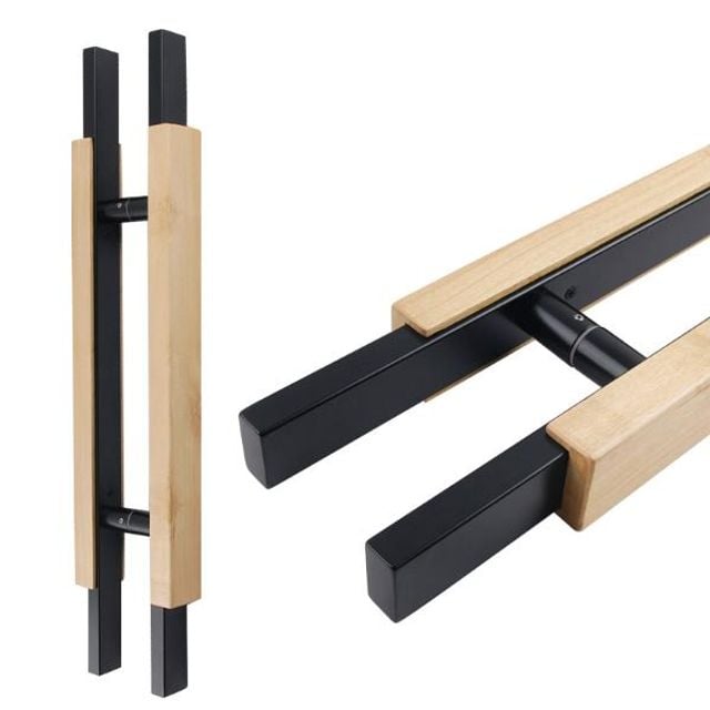 오크 출입구 블랙 강화도어 유리문 현관문 나무손잡이 66786EA 1(ea) 114,090원