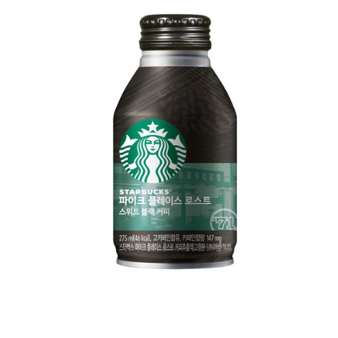 스타벅스 파이크 플레이스 로스트 스위트 블랙 커피, 275ml, 4개 12,740원