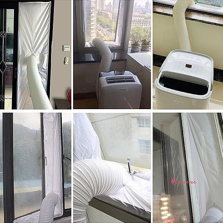 에어컨배기호스칸막이 창문칸 통풍 창문 배관 자바라 샤시 가림막 샷시 이동식 보조stu794 54,300원