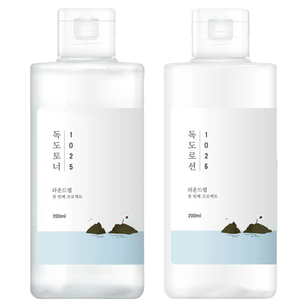라운드랩 독도 토너 200ml + 로션 200ml 세트, 1세트 23,250원