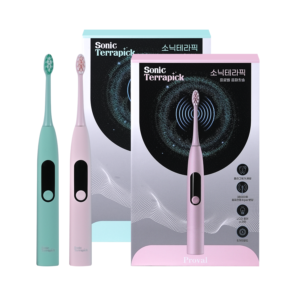 [치과공식납품] 소닉테라픽 음파전동칫솔 저자극 고급 잇몸케어 관리 닥터대니 리필모 2개 포함 129,600원