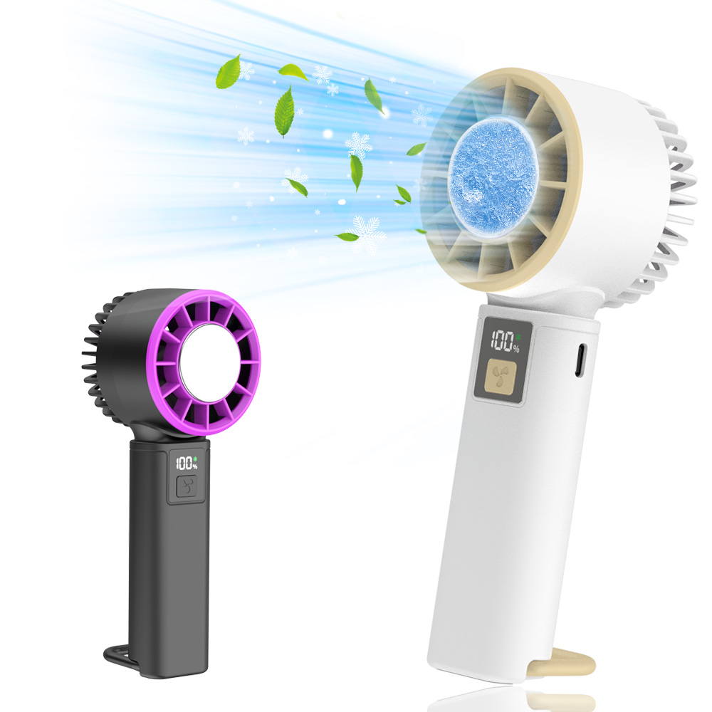KLIFE 급속 냉각 미니 선풍기 대용량 초강력 에어컨 100단 무단 변속 조절 무선 휴대용 손선풍기 16,800원