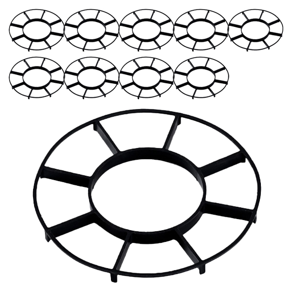 온업 과습방지 화분 통풍 받침, 블랙, 10개 6,800원