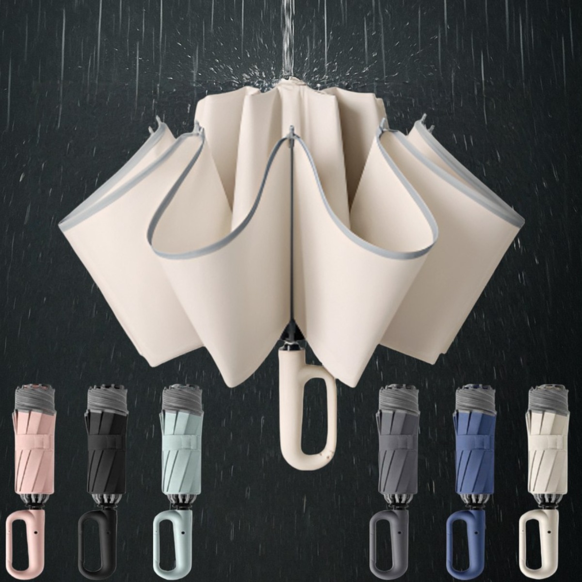 포더원 거꾸로 3단자동 대형우산 골프우산 원터치 자동 UV차단 양산겸용 17,500원