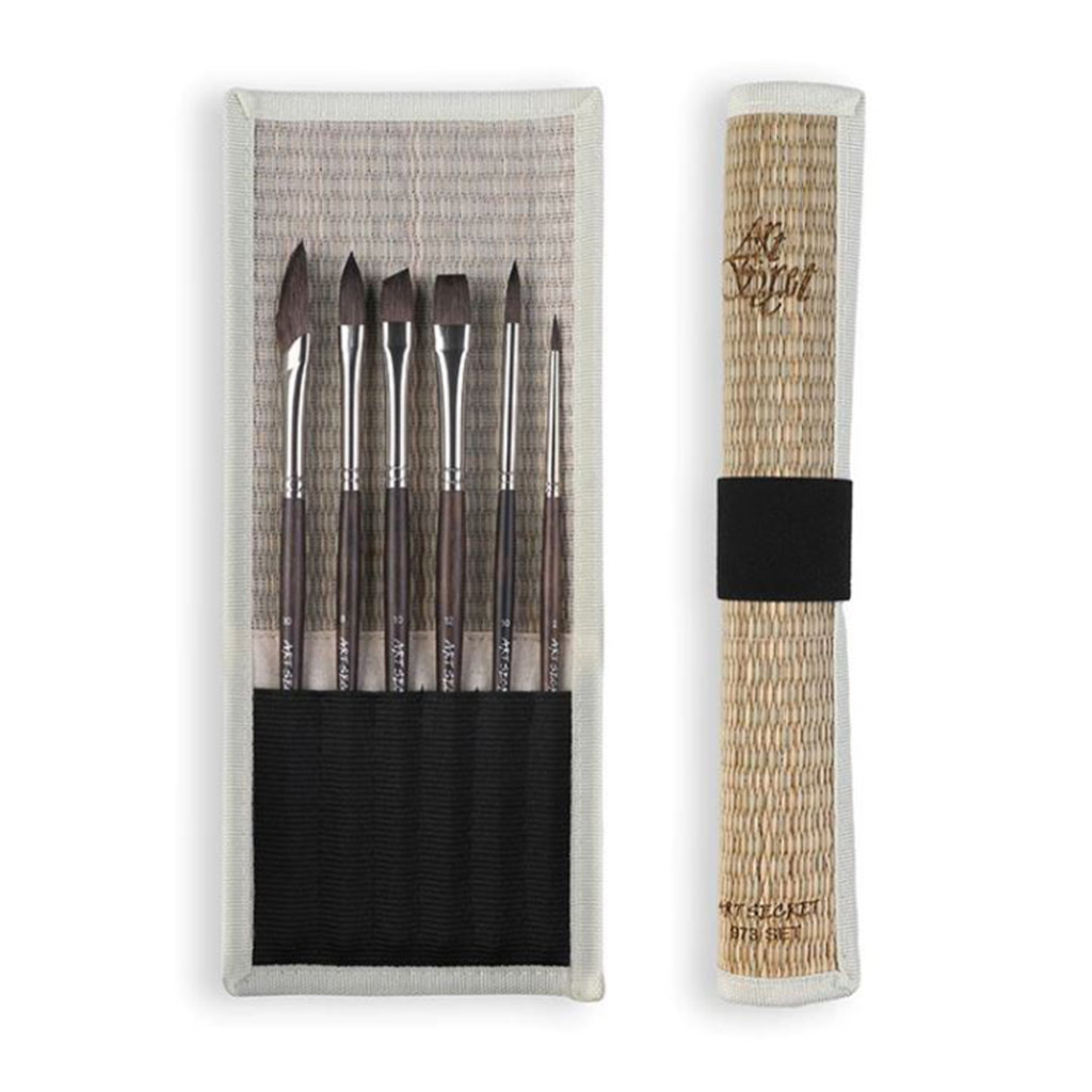 아트시크릿 973 수채화 어반스케치 청솔모 자연모 붓세트, 1개, 세트 13,200원