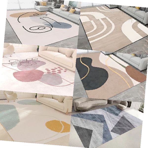북유럽 감성 인테리어 거실 침실 바닥 깔개 사계절 워셔블 러그 기하학 패턴 대형 110,130원