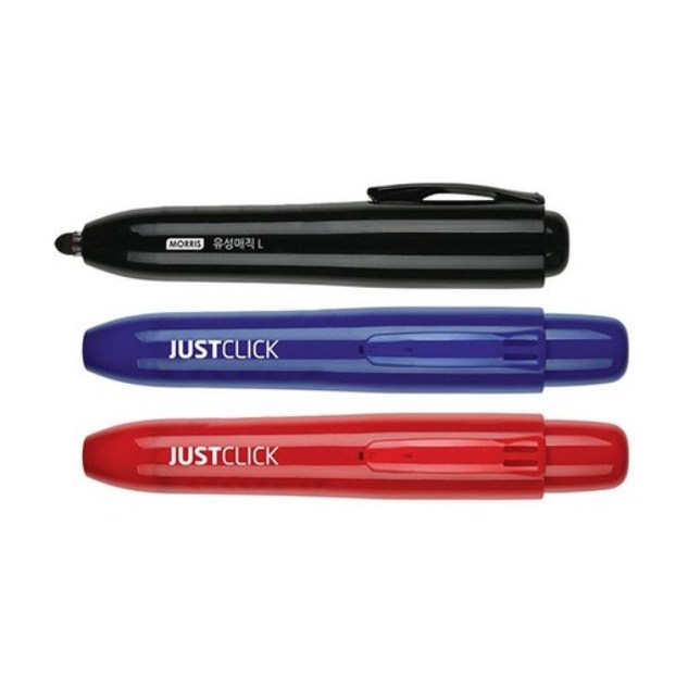 모리스 저스트클릭 유성매직 L 마카 유성펜 네임펜 8,970원