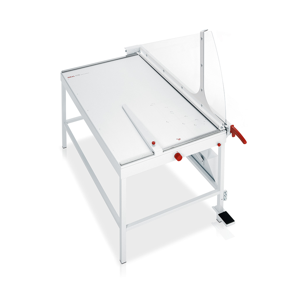 테이블 대형 작두형 재단기 IDEAL 1110 A1 독일정품 특수강 칼날 3,323,000원