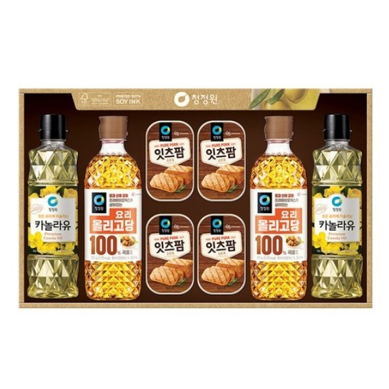 청정원 팜고급유 특선 선물세트 + 쇼핑백 87,490원
