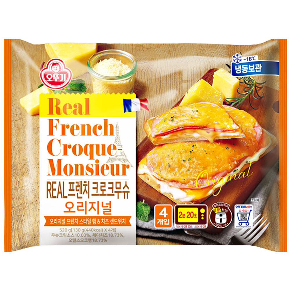 오뚜기 리얼프렌치 크로크무슈 오리지널 21,970원
