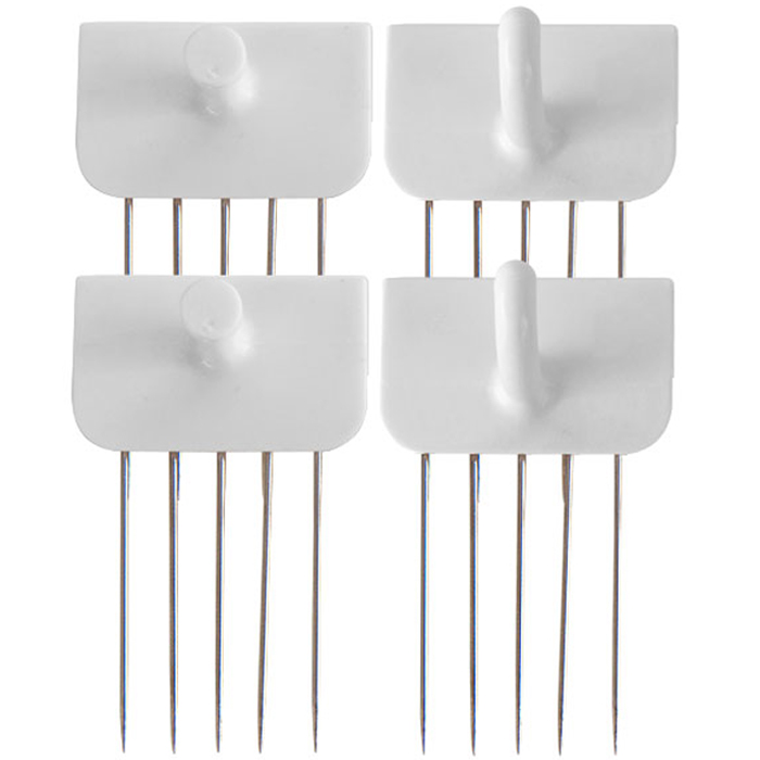 레몬아트 꼭꼬핀 벽지핀 일자형 2p + U자형 2p 세트 12,000원